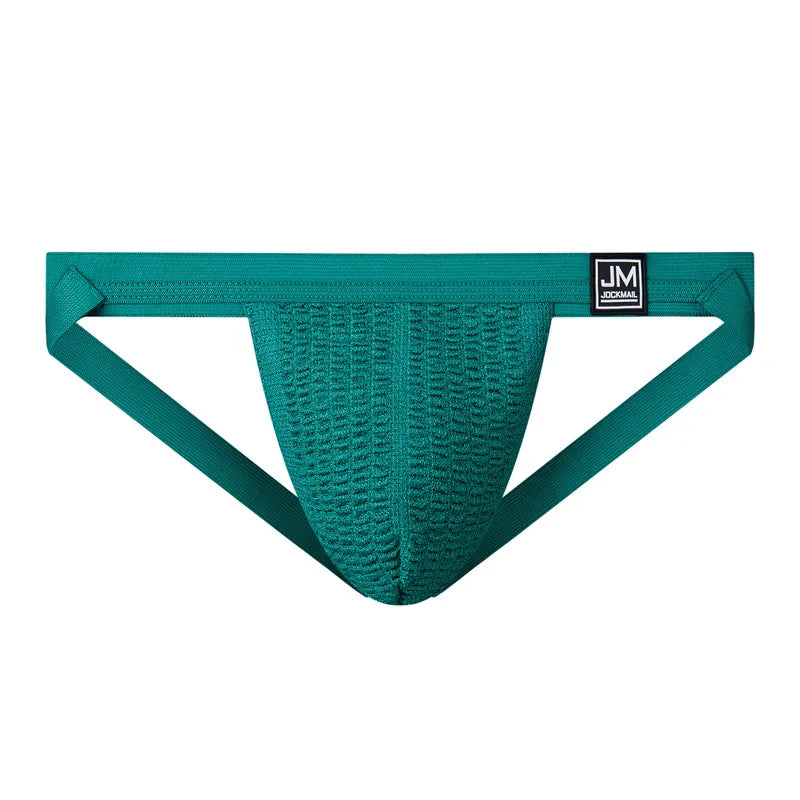 JOCKMAIL Men's Underwear Jockstrap Athletic Supporters, Low Rise Stretch Performance Jock Strap Sexy men underwear gay underwear